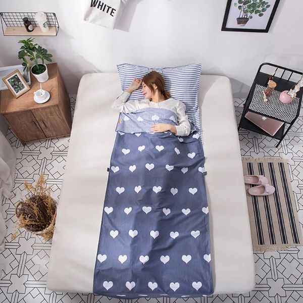 love pattern sleeping bag cotton sleeping-bag envelope style portable bags for camping tourism
love pattern sleeping bag cotton sleeping-bag envelope style portable bags for camping tourism