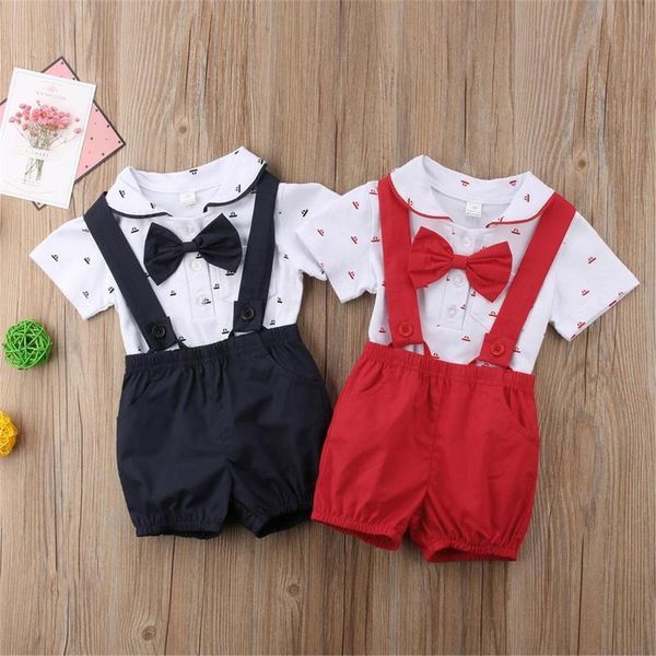 clothing sets 2pcs born toddler baby boys clothes bow t-shirt strap shorts kids outfits 0-24m, White
clothing sets 2pcs born toddler baby boys clothes bow t-shirt strap shorts kids outfits 0-24m, White