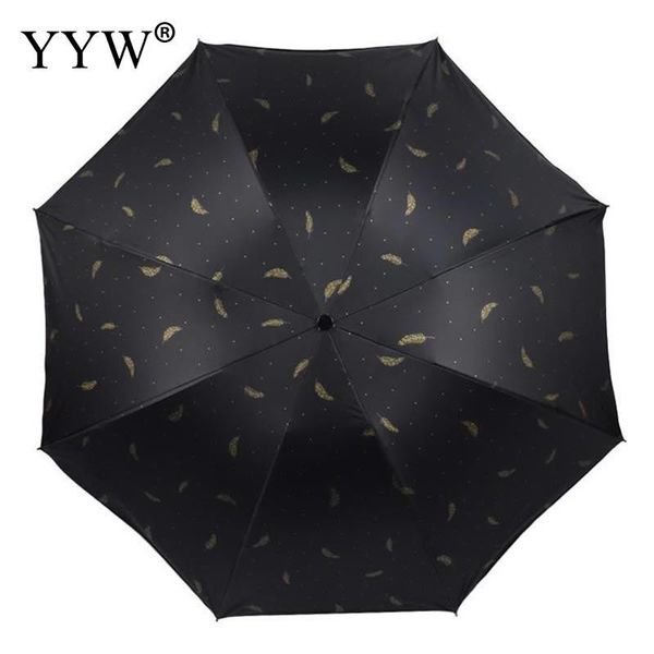 umbrellas umbrella rain resistant folding woman black plastic feather print parasol paraguas windproof sunscreen
umbrellas umbrella rain resistant folding woman black plastic feather print parasol paraguas windproof sunscreen