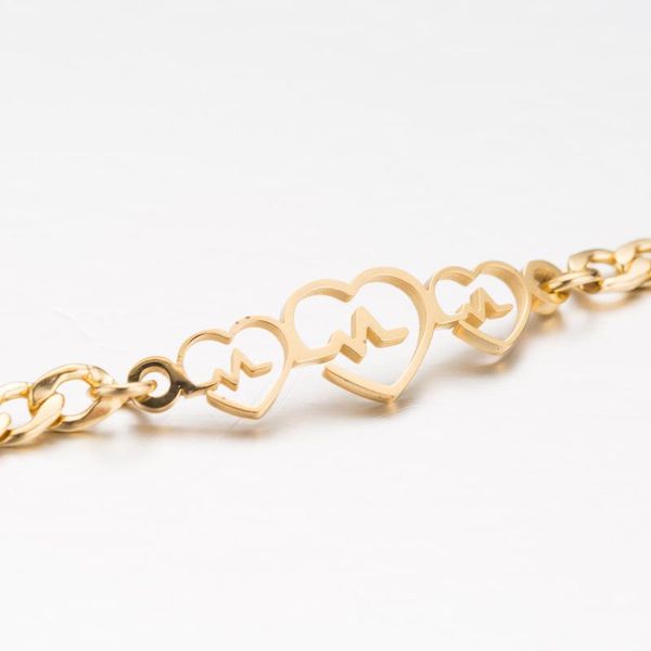 charm bracelets women stainless steel heart bracelet for gifts accessories rose gold adjustable chain jewelry, Golden;silver
charm bracelets women stainless steel heart bracelet for gifts accessories rose gold adjustable chain jewelry, Golden;silver