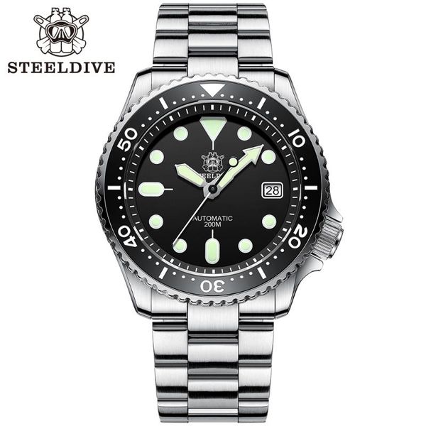wristwatches steeldive sd1996 men's watch dive automatic mechanical nh35 super luminous diver men watches sapphire, Slivery;brown
wristwatches steeldive sd1996 men's watch dive automatic mechanical nh35 super luminous diver men watches sapphire, Slivery;brown