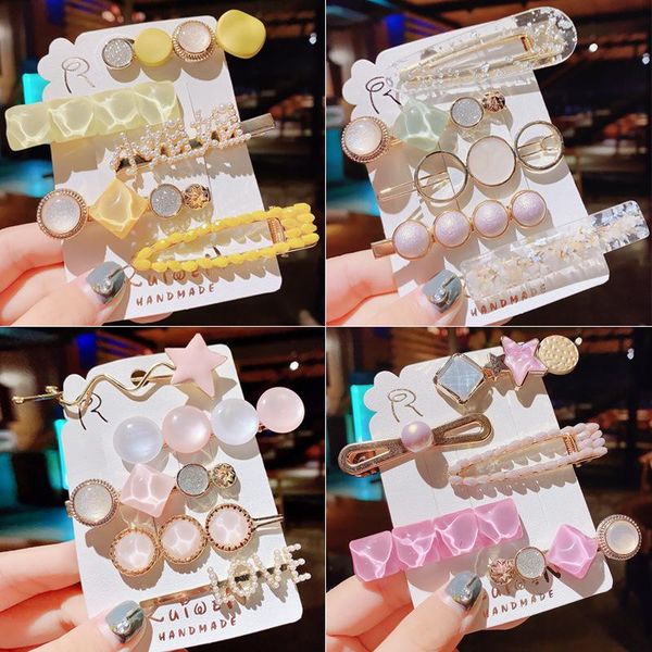 hair accessories simple and sweet three-piece suit candy color side pearl hairpin back head headdress fringe clip
hair accessories simple and sweet three-piece suit candy color side pearl hairpin back head headdress fringe clip