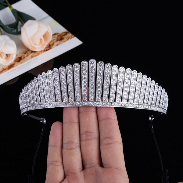hair clips & barrettes funmode round cubic zircon tiara crown for female headpeice accessory wholesale fc16, Golden;silver
hair clips & barrettes funmode round cubic zircon tiara crown for female headpeice accessory wholesale fc16, Golden;silver