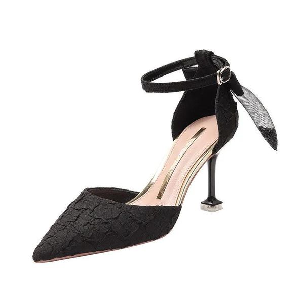 dress shoes evening party for women zapatos de muje designer slingback heels pumps pointed toe stiletto, Black
dress shoes evening party for women zapatos de muje designer slingback heels pumps pointed toe stiletto, Black