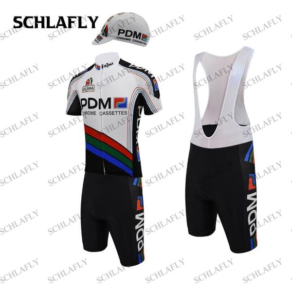 racing sets pdm retro cycling jersey 9d silicone cushion summer short sleeve bib pants bike wear cap schlafly, Black;blue
racing sets pdm retro cycling jersey 9d silicone cushion summer short sleeve bib pants bike wear cap schlafly, Black;blue