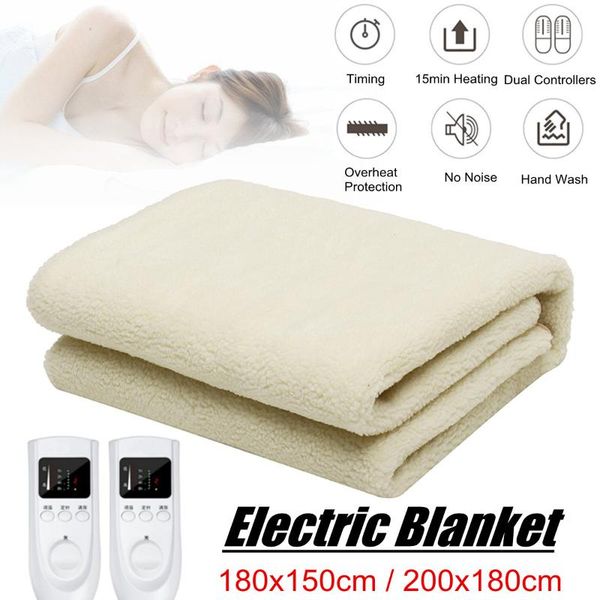 blankets soft electric heated blanket warm lower bunk rug body warmer dual digital timer controller heating mattress thermostat
blankets soft electric heated blanket warm lower bunk rug body warmer dual digital timer controller heating mattress thermostat