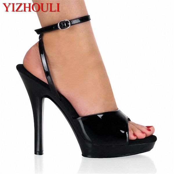 elegant design ankle strap 13cm high heel platforms pole dance / performance star model shoes, wedding the banquet sandals, Black
elegant design ankle strap 13cm high heel platforms pole dance / performance star model shoes, wedding the banquet sandals, Black