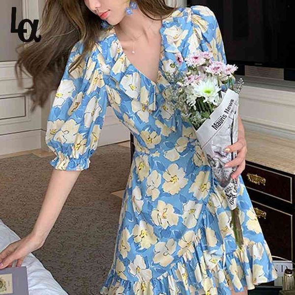 korean style short sleeve elegant floral dress women v-neck printed sweet beach casual summer chic 210519, Black;gray
korean style short sleeve elegant floral dress women v-neck printed sweet beach casual summer chic 210519, Black;gray