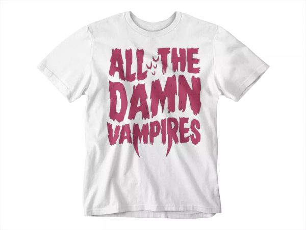 The Lost Boys T-Shirt ALL THE DAMN VAMPIRES TEE Movie RETRO Murder Capital, White;black
The Lost Boys T-Shirt ALL THE DAMN VAMPIRES TEE Movie RETRO Murder Capital, White;black