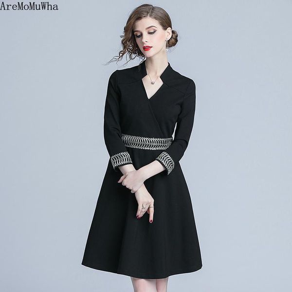casual dresses aremomuwha the same paragraph european american temperament dress hepburn small black professional was thin feminine mh375, Black;gray
casual dresses aremomuwha the same paragraph european american temperament dress hepburn small black professional was thin feminine mh375, Black;gray