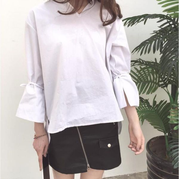 women blouse shirts fashion flare sleeve blouses loose casual womens clothing rk women's &, White
women blouse shirts fashion flare sleeve blouses loose casual womens clothing rk women's &, White