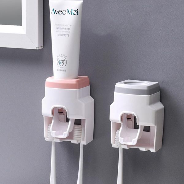 toothbrush holders automatic toothpaste dispenser squeezing holder bathroom storage punch-free
toothbrush holders automatic toothpaste dispenser squeezing holder bathroom storage punch-free