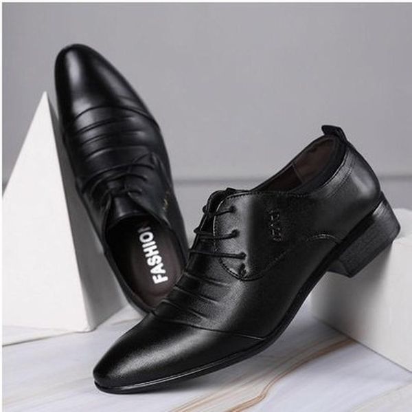 dress shoes men's spring and autumn business formal wear leather black british derby casual wedding
dress shoes men's spring and autumn business formal wear leather black british derby casual wedding