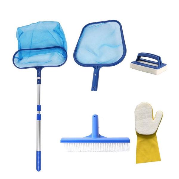 pool & accessories 6pcs swimming cleaning set with brush aluminum pole water fishing net rubbish rake leaf mesh bag
pool & accessories 6pcs swimming cleaning set with brush aluminum pole water fishing net rubbish rake leaf mesh bag