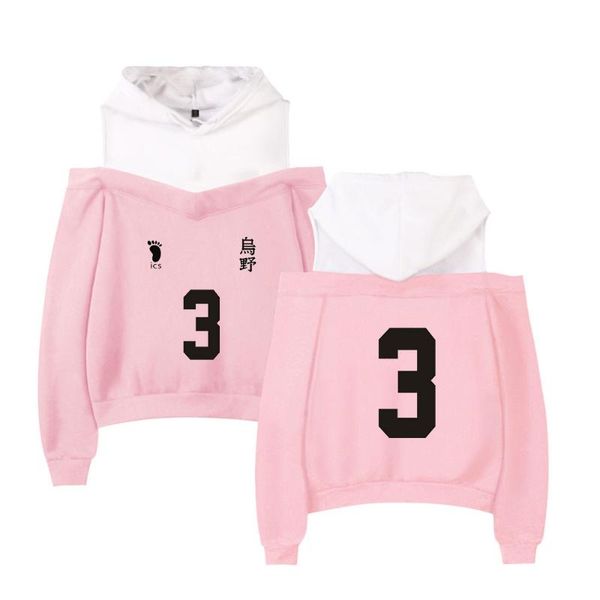 women's hoodies & sweatshirts anime haikyuu women hooded clothes long sleeve karasuno high school volleyball club off shoulder cotton, Black
women's hoodies & sweatshirts anime haikyuu women hooded clothes long sleeve karasuno high school volleyball club off shoulder cotton, Black