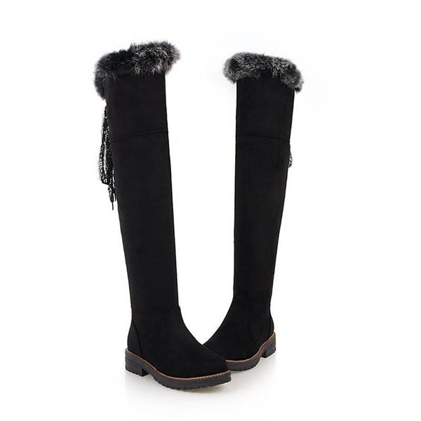 boots qplyxco2021 fashion shoes woman round toe over the knee women keep warm autumn winter square low heels, Black
boots qplyxco2021 fashion shoes woman round toe over the knee women keep warm autumn winter square low heels, Black