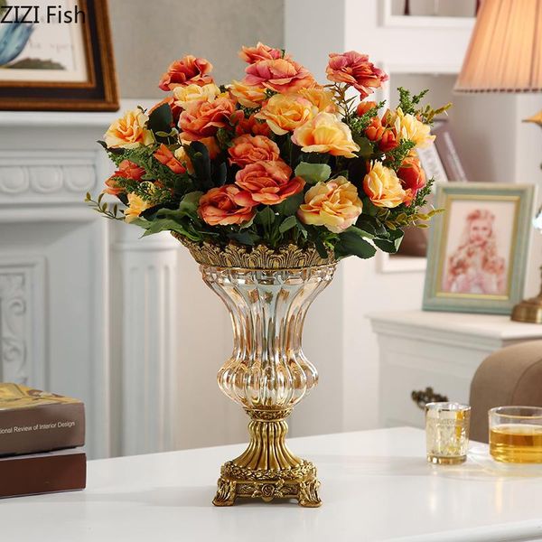 vases european style retro glass vase upscale dried flower household living room deskdecor arrangement
vases european style retro glass vase upscale dried flower household living room deskdecor arrangement