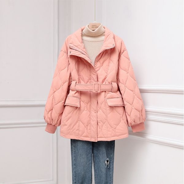 2021 new down jacket, women's autumn and winter short, light thin belt, slim ling lattice white duck down, off-season special price, Black
2021 new down jacket, women's autumn and winter short, light thin belt, slim ling lattice white duck down, off-season special price, Black