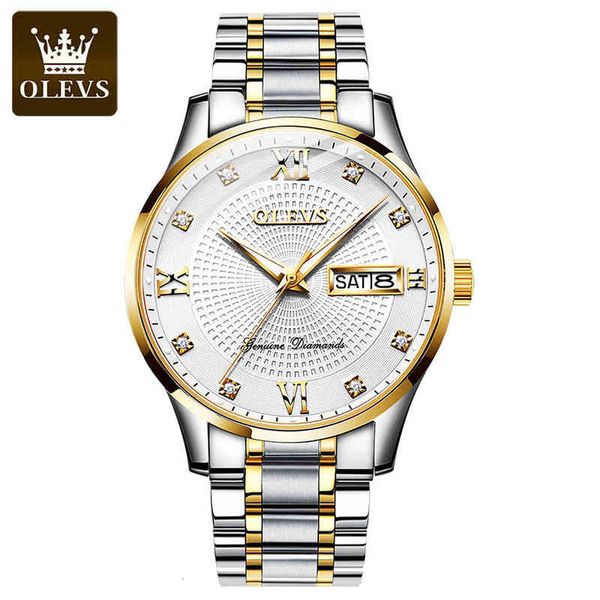 automatic olevs men gold rvs mechanical clocks business calendar for man waterproof lighting, Slivery;brown
automatic olevs men gold rvs mechanical clocks business calendar for man waterproof lighting, Slivery;brown