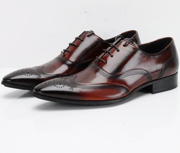 dress shoes fashion black / brown tan oxfords prom mens business genuine leather wedding groom male
dress shoes fashion black / brown tan oxfords prom mens business genuine leather wedding groom male