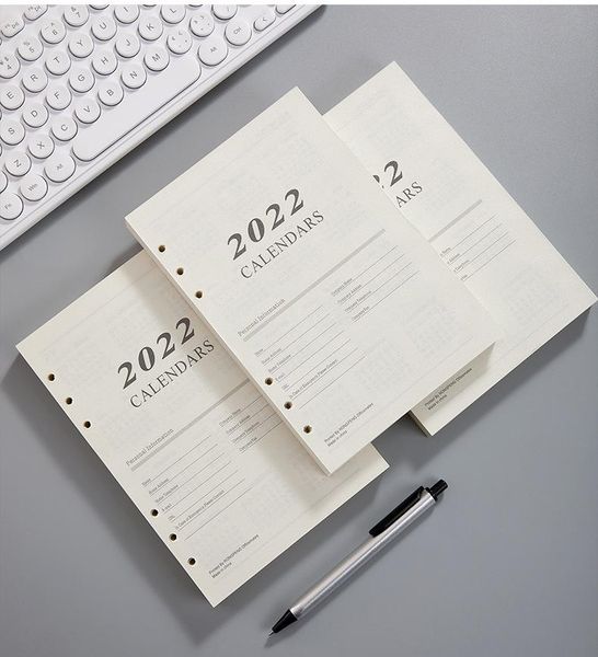 notepads 2022 journal agenda plannner notebook a5 insert refills 6 holes loose leaf spiral ring binder diary planner inner core 80g paper, Purple;pink
notepads 2022 journal agenda plannner notebook a5 insert refills 6 holes loose leaf spiral ring binder diary planner inner core 80g paper, Purple;pink