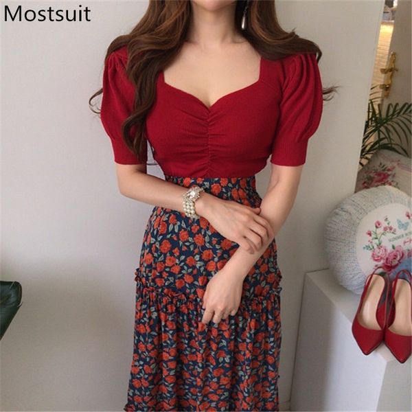 summer knitted pullover knitwear women short sleeve v-neck slim korean female jumpers sweater femme 210514, White;black
summer knitted pullover knitwear women short sleeve v-neck slim korean female jumpers sweater femme 210514, White;black