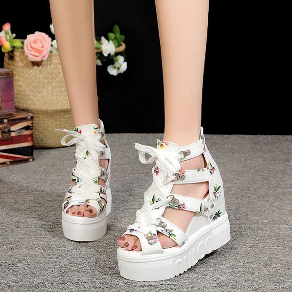 sandals summer sandals roman style high-color cross straps women's shoes 12cm super high heels fish mouth wedge kcfr, Black
sandals summer sandals roman style high-color cross straps women's shoes 12cm super high heels fish mouth wedge kcfr, Black