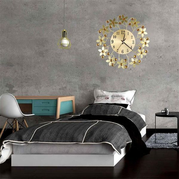 wall clocks european retro large clock flower wrought iron home quartz mute living room coffee decor
wall clocks european retro large clock flower wrought iron home quartz mute living room coffee decor