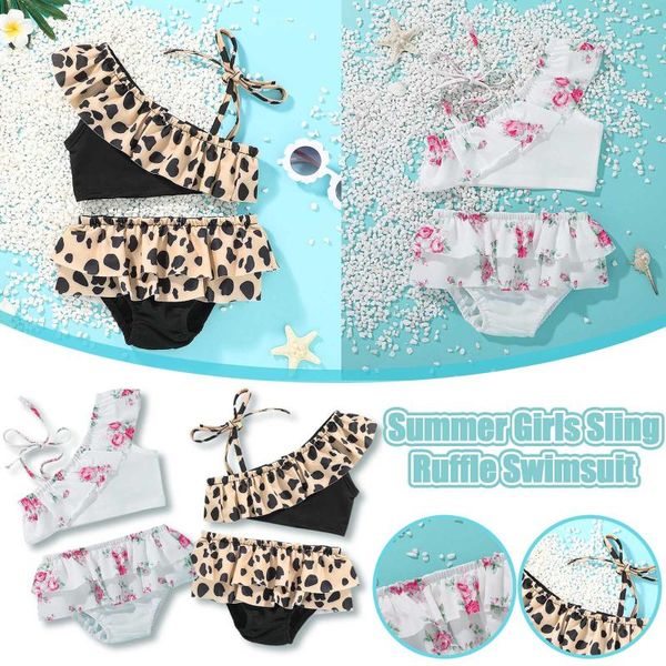 one-pieces toddler girls kids swimsuit sling flower leopard print beach ruffle bikini suit, Black
one-pieces toddler girls kids swimsuit sling flower leopard print beach ruffle bikini suit, Black