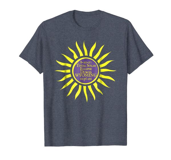 dubois wyoming total solar eclipse shirt, aug 21 sun tee, White;black