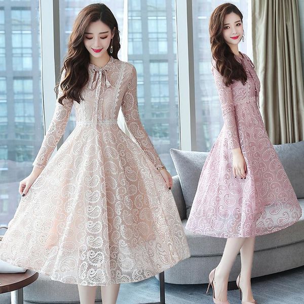 casual dresses autumn winter 2xl plus size vintage lace black midi women bodycon pink dress party long sleeve runway vestidos, Black;gray
casual dresses autumn winter 2xl plus size vintage lace black midi women bodycon pink dress party long sleeve runway vestidos, Black;gray