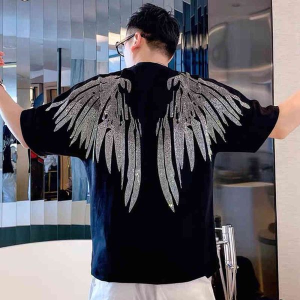 men's t-shirts fashion t shirt tshirt homme o-neck novelty wings drills joker cotton short male collar sleeve t-shirt xsgx, White;black
men's t-shirts fashion t shirt tshirt homme o-neck novelty wings drills joker cotton short male collar sleeve t-shirt xsgx, White;black