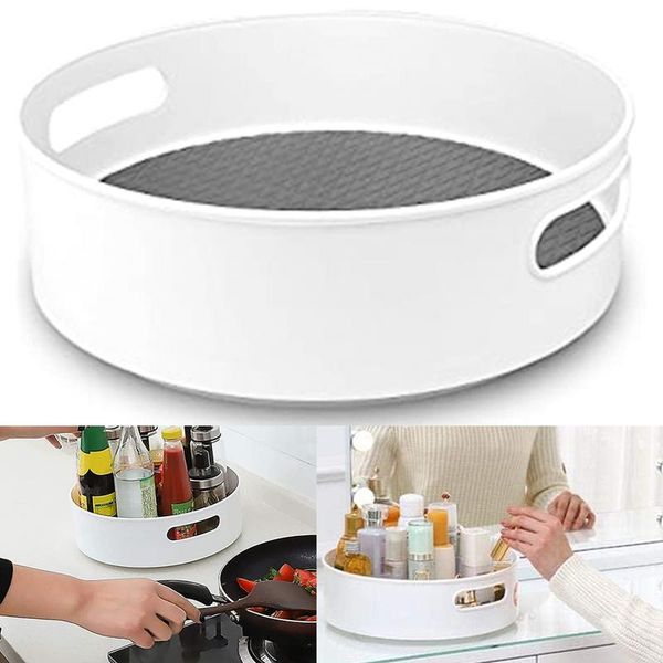 kitchen storage & organization lazy susan turntable non-skid under-sink pantry cabinet organizer white+gray
kitchen storage & organization lazy susan turntable non-skid under-sink pantry cabinet organizer white+gray