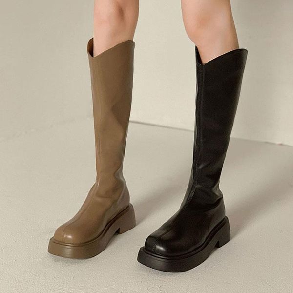 boots women's autumn round toe boots-women shoes luxury designer zipper thigh high heels rubber 2021 med fashion, Black
boots women's autumn round toe boots-women shoes luxury designer zipper thigh high heels rubber 2021 med fashion, Black