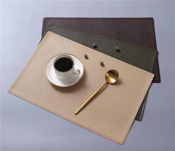waterproof round corner pu placemat rectangular heat insulation household children environmental protection table mat mats & pads
waterproof round corner pu placemat rectangular heat insulation household children environmental protection table mat mats & pads