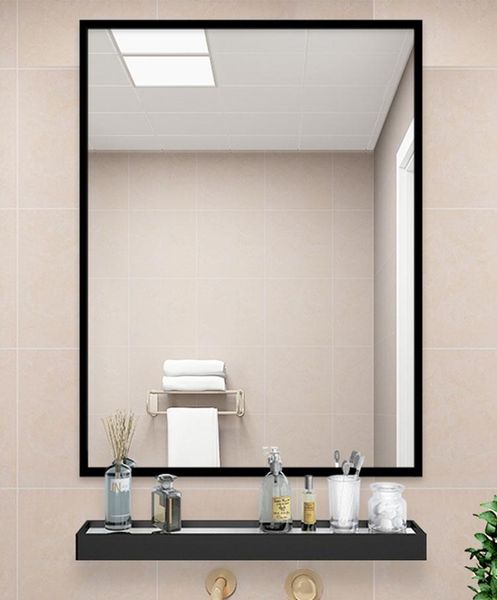 mirrors bathroom mirror with shelf punching toilet wash basin paste vanity wall hanging makeup
mirrors bathroom mirror with shelf punching toilet wash basin paste vanity wall hanging makeup