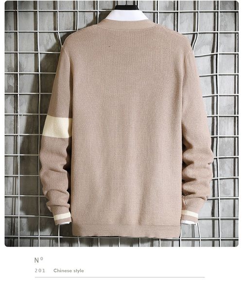men's sweaters cardigan for men fashion slim mens knitted coat casual korea japanese streetwear spring autumn yf0o, White;black
men's sweaters cardigan for men fashion slim mens knitted coat casual korea japanese streetwear spring autumn yf0o, White;black
