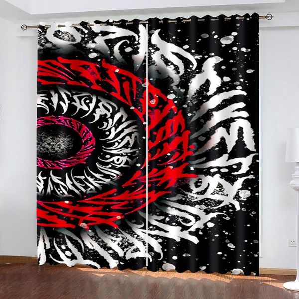 curtain & drapes home blackout decorative curtains living room bedroom black silk cloth grommet red roulette pattern print
curtain & drapes home blackout decorative curtains living room bedroom black silk cloth grommet red roulette pattern print