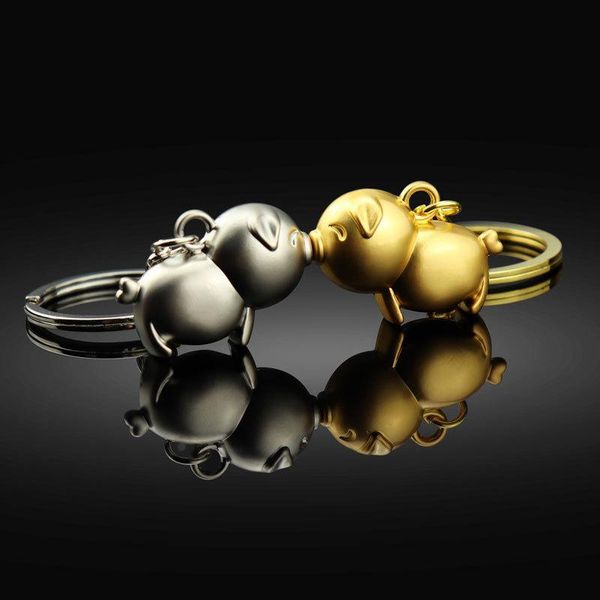 keychains 3d kiss pig couple key chain for lovers gift trinket lovely keychain car ring women present lover's drop, Silver
keychains 3d kiss pig couple key chain for lovers gift trinket lovely keychain car ring women present lover's drop, Silver