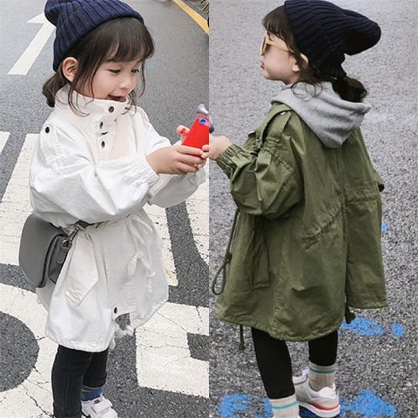 coat beautiful girls baby's windbreaker jacket outwear 2021 spring autumn buttons cardigan children's clothing, Blue;gray
coat beautiful girls baby's windbreaker jacket outwear 2021 spring autumn buttons cardigan children's clothing, Blue;gray