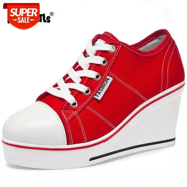 new women vulcanize shoes platform breathable canvas woman wedge sneakers casual fashion candy color students drop ship #xe0s
new women vulcanize shoes platform breathable canvas woman wedge sneakers casual fashion candy color students drop ship #xe0s