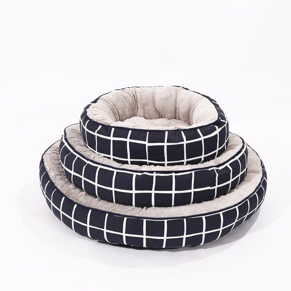 cat beds & furniture pet dog nest bed puppy soft warm round house sleeping mat pad winter accessories drop