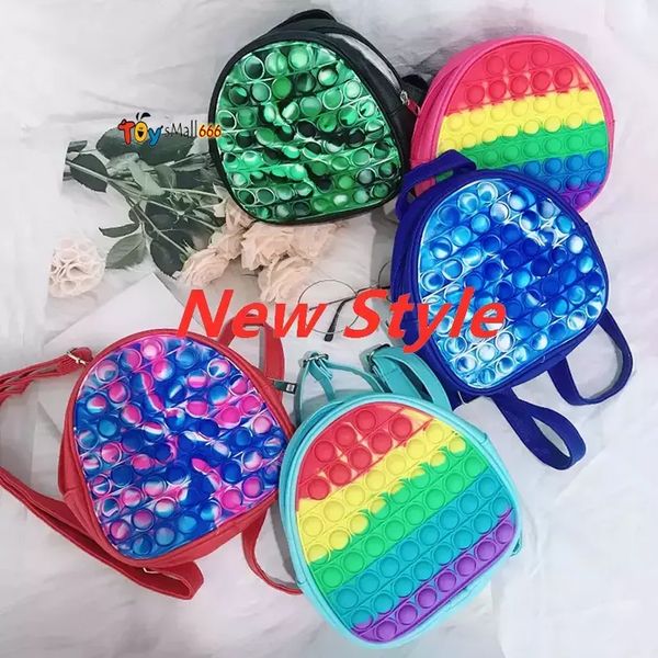 19cm rainbow tie dye fidget backpack bubble bag fidget purses kids sports casual shoulder handbag tote bags
19cm rainbow tie dye fidget backpack bubble bag fidget purses kids sports casual shoulder handbag tote bags