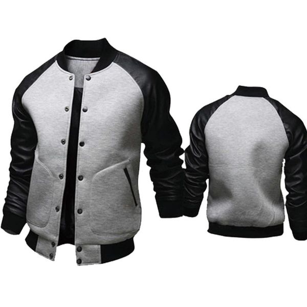 spring autumn men's jackets blank printing sports jacket high casual cotton quality, Black;brown
spring autumn men's jackets blank printing sports jacket high casual cotton quality, Black;brown