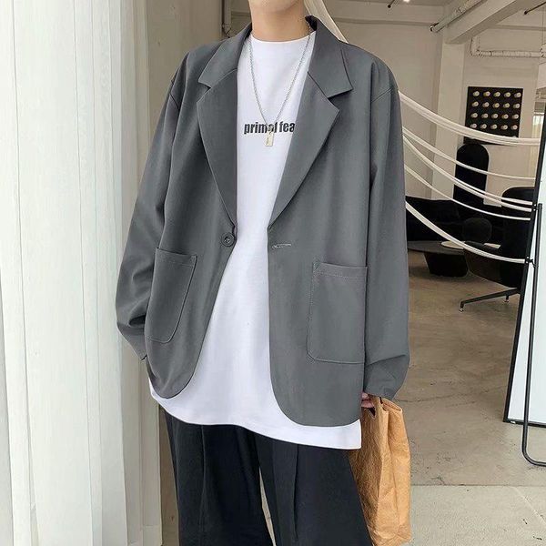 men's suits & blazers godlikeu men blazer jackets spring autumn male coat solid vintage outwear casual clothing, White;black
men's suits & blazers godlikeu men blazer jackets spring autumn male coat solid vintage outwear casual clothing, White;black