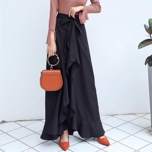 women's pants & capris luxurious wide korean style combinaison pantalon femme loose chandal mujer trausers women palazzo, Black;white
women's pants & capris luxurious wide korean style combinaison pantalon femme loose chandal mujer trausers women palazzo, Black;white
