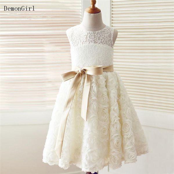 girl's dresses a-line puffy flower girl lace ruffles sheer neck children wedding party gowns with ribbon, Red;yellow
girl's dresses a-line puffy flower girl lace ruffles sheer neck children wedding party gowns with ribbon, Red;yellow