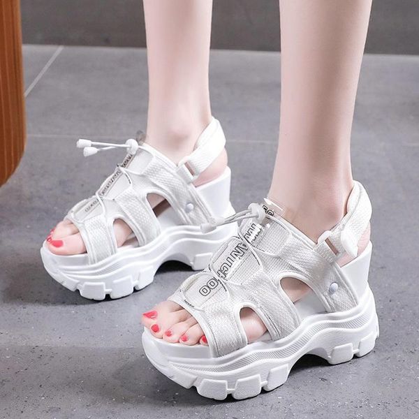 rimocy elastic band summer wedge sandals women breathable mesh hollow out platform sandalias woman outdoor hiking sports shoes dress, Black
rimocy elastic band summer wedge sandals women breathable mesh hollow out platform sandalias woman outdoor hiking sports shoes dress, Black