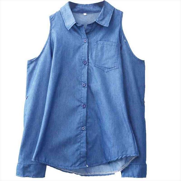 High Street Fashion Women Vintage Solid Classic Long Sleeve Jeans Shirt Blue Denim Cardigan Blouse Tops Single Button Shirts, White
High Street Fashion Women Vintage Solid Classic Long Sleeve Jeans Shirt Blue Denim Cardigan Blouse Tops Single Button Shirts, White