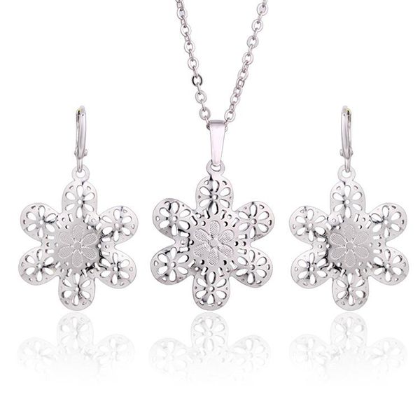 earrings & necklace gold-color flower african costume jewelry sets for women pendant set brincos earring fashion 10sw-22, Silver
earrings & necklace gold-color flower african costume jewelry sets for women pendant set brincos earring fashion 10sw-22, Silver